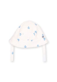 KITE - Baby Pineapple Polka Sonnenhut Bio-Baumwolle - weiß