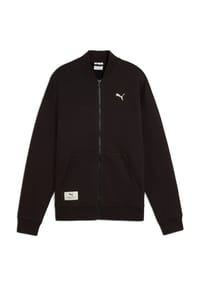 PUMA® - Class Sweatjacke, geteilte Kängurutasche, Stehkragen, für Damen - PUMA BLACK