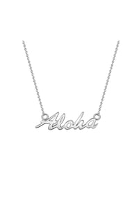 GLANZSTÜCKE MÜNCHEN - Damen Kette aus 925/- Sterling Silber in Silber - silber