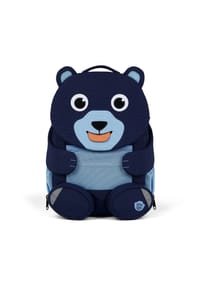 Affenzahn GROSSER FREUND - Kindergartenrucksack, Ziehzunge, Namensschild - BLAU