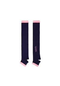 MUNADUNA - Yoga-/Pilates-Stulpen mit offener Ferse – Anti-Rutsch Fitness-Socken,Baumwolle,Atmungsaktiv - Grün