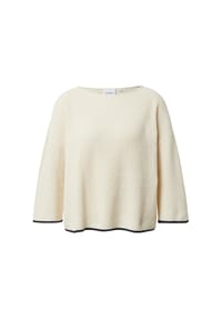 comma, - Strickpullover, überschnittene Schultern, für Damen - 0403 WHITE