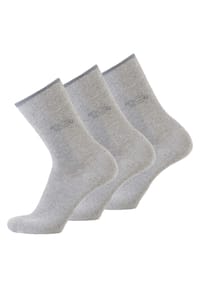 camel active - Herren Socken, 3er Pack - Basic Socken, Bio-Baumwolle - Anthrazit