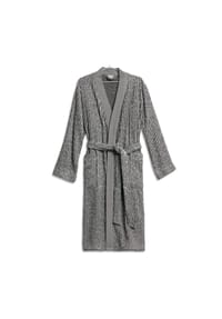 MÖVE - Bademäntel unisex Kimono Brooklyn Pinstripe nature/black - 081 - schwarz