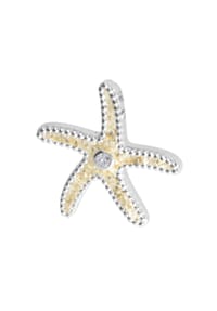 DUR® - Anhänger , Gleiter Seestern II - Strandsand , Silber 925/000 - silber