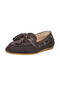 LIU·JO - Veloursleder/Lederimitat Mokassin SKIPPER 03 - Mokka