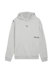 PUMA® - Graphics Hoodie, Kängurutasche, für Herren - LIGHT GRAY HEATHER