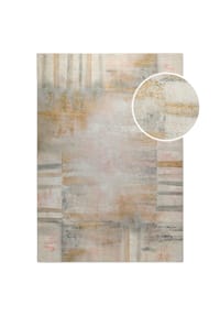 ESPRIT - Teppich Maui - bedruckt - ocker gelb
