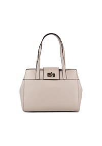 FURLA Amelia - Amelia Schultertasche L Leder 37 cm - cachemire gray