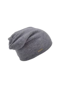 SEEBERGER - Beanie, Emblem, für Damen - 0 BLACK