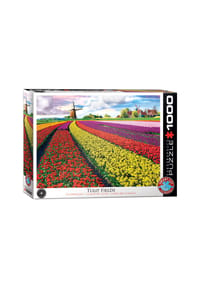 eurographics - Puzzle Tulpenfelder Niederlande, 1000 Teile, 68 x 48 cm - 