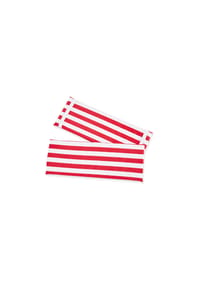 Pinolino® - Polsterauflagen für 'Nicki für 2', 2-tlg. - rot/weiß