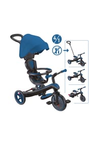 GLOBBER - EXPLORER TRIKE 4in1 blau - blau