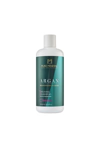 PURE MINERAL - Reparierendes Argan-Shampoo, 500 ml - weiß