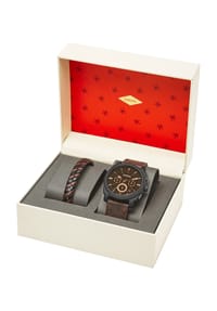 FOSSIL MACHINE Herren Uhren-Set