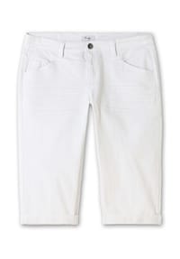 sheego - Caprijeans - black denim
