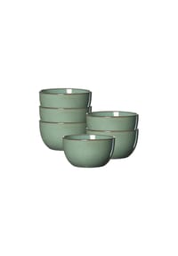 Ritzenhoff & Breker Müslischalen Alicante ø 13,5 cm 6er Set - ALICANTE - braun