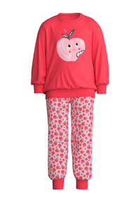 CALIDA - Kinder Bündchen-Pyjama Toddlers Fruits - red glow