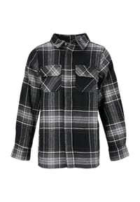 ZIGZAG - Outdoor-Hemd Marley mit zeitlosem Karomuster - 1051 Asphalt