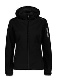 CMP - Jacke Zip Hood Light Softshell - Schwarz