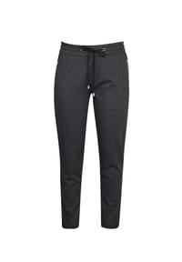 STOOKER® - BERLIN PRINT Damen Jogg Pants lang - brown structure