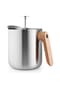 eva solo Stempelteekanne Nordic Kitchen, Edelstahl, Eichenholz, Silikon, Silberfarben, 1 L Bild 9