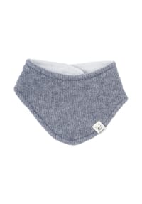 maximo® - BABY-Dreiecktuch, Teddyoptik ausgenäht - beigemeliert