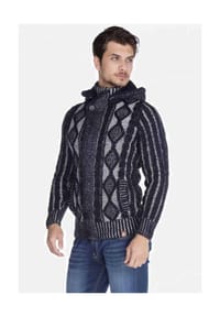 CIPO & BAXX® - Jacke in Regular-Fit, CP161 - DUNKELBLAU