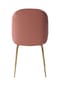 Kayoom Stuhl Charlize 110 2er-Set Altrosa - Messing – eiche , modern Bild 11