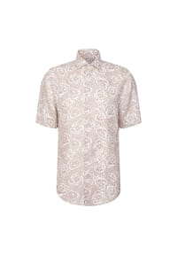 seidensticker - Leinenhemd Schwarze Rose - Beige (0005)