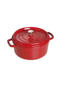 staub® Cocotte, Gusseisen, Emaillierung - LA COCOTTE - KIRSCHROT