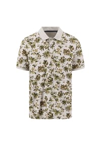 FYNCH-HATTON® - Polo, AOP, 828  CEMENT, M - 653  NEW BREEZE