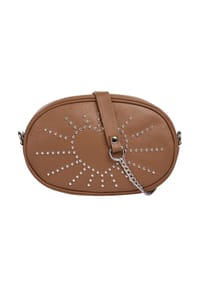 Cluty - Gürteltasche Echt Leder, Made In Italy - cognac