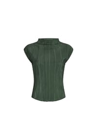 freshlions - Blusentop Loreen aus recyceltem Polyester - Khaki