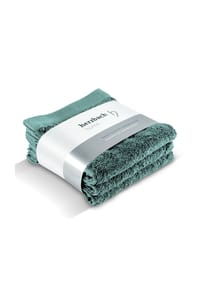 herzbach home Seiftücher Pura 30x30 cm 550g/m², Premium-Qualität, 100% Baumwolle, einfarbig - Herzbach_Pura - Anthrazit