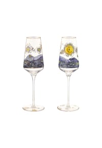 Goebel Sektglas Vincent Van Gogh -Sternennacht - Vincent van Gogh - Bunt