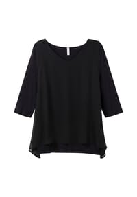 sheego - 3/4-Arm-Shirt - offwhite