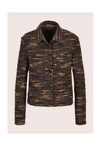 MADELEINE - Tweed-Blazer im Boxy-Cut - braun / multicolor