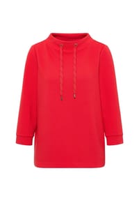 CECIL - Langarmshirt, Tunnelzug, für Damen - 16831 BLUE