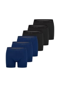 sloggi - Long Short / Pant 6er Pack SLG Base - Charcoal