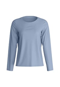 CALIDA - Damen Langarm-Shirt Favourites Tiles - aura blue