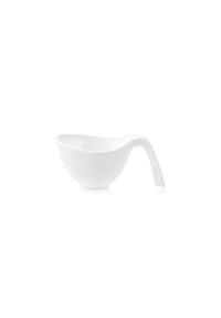 Villeroy & Boch Cup mit Griff Flow - Flow - weiß