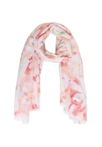 MANGUUN - Schal, Fransen, für Damen - PINK ORIGINAL