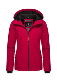 MARIKOO® - Übergangsjacke Brombeere - Anthracite
