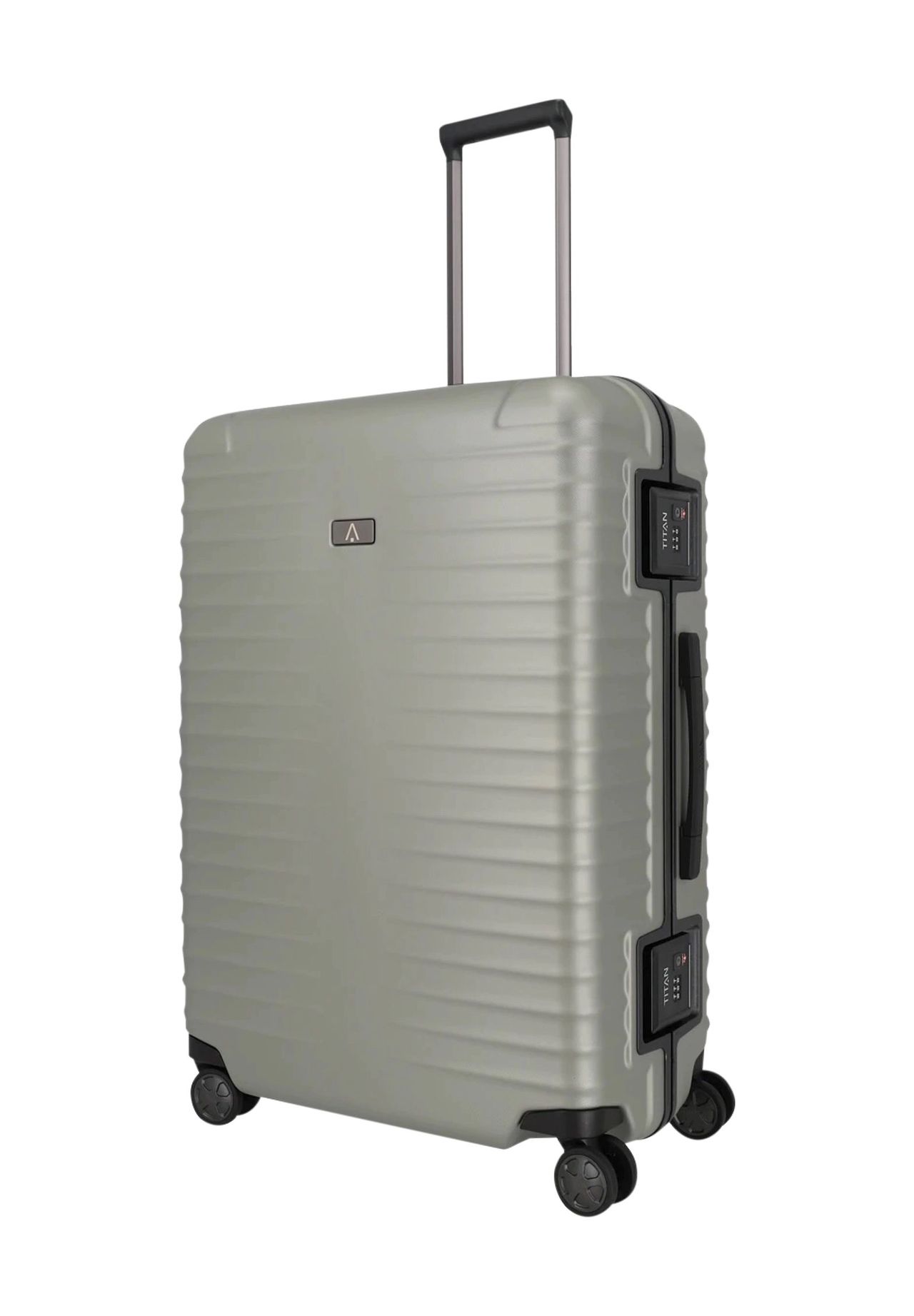 TITAN® LITRON FRAME 4-Doppelrollen-Trolley, Hartschale, Schnapp 