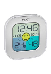 TFA® - Thermo-Hygrometer "Fun", digital - SILBER