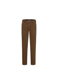 MEYER - Chinohose M5 Slim mit Stretch-Dehnbund - BRAUN