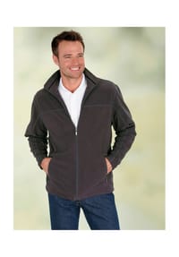 SIEH AN! - Fleece-Jacke - anthrazit
