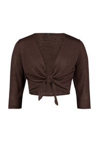 zero - Bolero-Jacke mit 3/4 Arm - Black Beauty