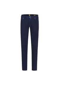 MEYER - Jeans M5 Slim mit Kontrastnähten - blau